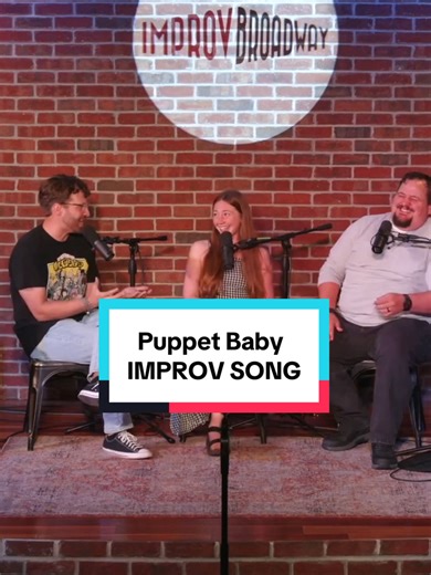 Puppet Baby | IMPROV SONG #improv #song #puppet #musicalmonday #improvbroadway | Zach Atherton