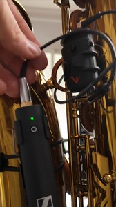 33K views · 378 reactions | I've used this wireless setup on a few gigs now and it is working great. It's the intramic with a compact Sennheiser wireless rig. What are you using to mic up your horn for live shows? Let us know in the comments #bettersax #intramic #saxophone | Better Sax | Facebook