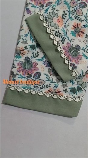 trending and easy sleeves design #stitching #fashion #trending #viral ‪@ManeetBoutique‬