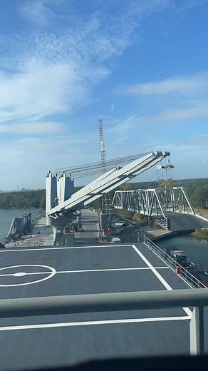 Bringing Back the Portable Vehicle Ramp on a Cargo Ship