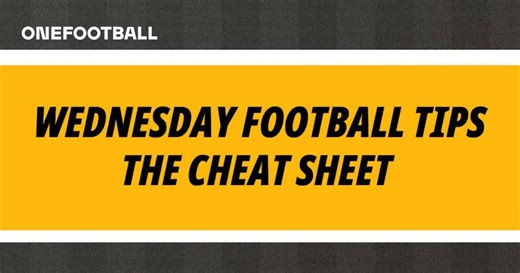Wednesday Football Cheat Sheet: Best bets for Champions league, Premier League and EFL