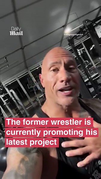 Dwayne Johnson debuts weight-loss at Venice Film Festival