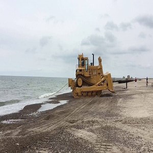 Thorup beach fisherman boat trailers used to shore Cr: Magical Nature | Magical Nature