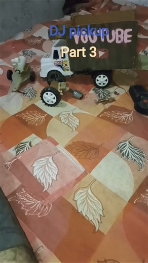 Dj pickup part 3#mini dj of cardboard #cardboardproject #cardboard se dj kaise banaye #Rc dj pickup