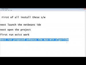 Enhanced Max Min Algorithm cloud computing projects