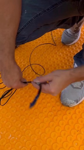 As the colder months approach, a warm bathroom floor makes all the difference 🔥 Watch BTileTrim install DITRA-HEAT throughout this bathroom to provide consistent warmth and comfort underfoot. #DITRAHEAT #SchluterSystems #HeatedFloor #BathroomComfort #TileInstallation #TilePros #HomeRenovation | Schluter-Systems North America