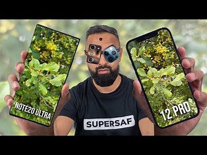 iPhone 12 Pro vs Samsung Galaxy Note 20 Ultra Camera Test Comparison