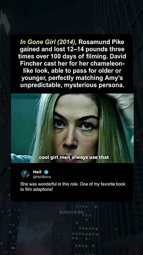 Rosamund Pike’s INSANE Chameleon-like look