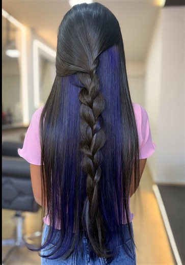 Mechas Roxa: Transforme Seu Cabelo com Estilo