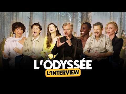 L'INTERVIEW - L'ODYSSÉE (Matt Damon, Tom Holland, Anne Hathaway, Zendaya, Christopher Nolan...)