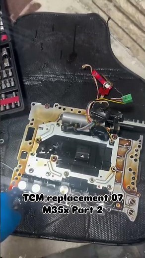 07 Infiniti M35x ENGINE CODE P1757 Transmission Solenoid Fix Applies to G35s also