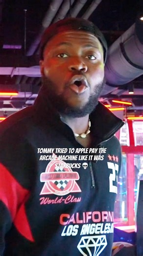 Bro tried to Apple Pay the arcade machine like it was Starbucks 💀