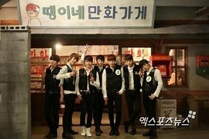 INFINITE members transform into 'Running Man' style 'Chasers' for 'Ranking King'