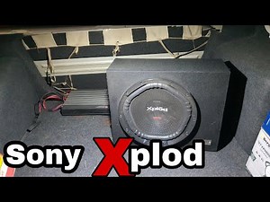 Installing Sony Subwoofer 1800 watts + booston 4 channel amplifier in Volkswagen Vento