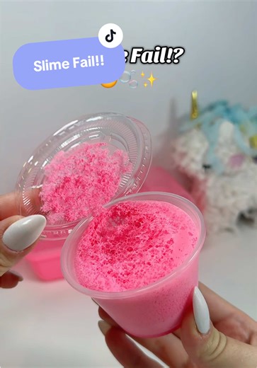 What Happened to My Slime? A Slime Fail Experiment