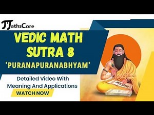 The Secret of Vedic Math (Sutra 8 Explained)