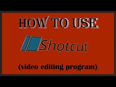 How to use Shotcut (Video Editing Tutorial 2025)