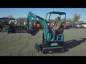 4712- New 2025 CFG Industry QH12R Mini Excavator