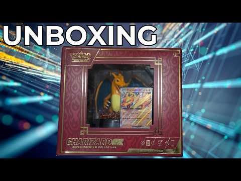 Charizard EX Super-Premium Collection UNBOXING!