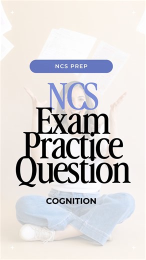 Lily Jimenez | Neuro PT | NCS Exam Prep + Personal Brand Mentor on Instagram: "Welcome to the NCS Exam Nook 🧠✨ your cozy go-to corner for quick-fire neurologic PT quizzes designed just for physical therapists diving deep into neurology. Answer is A. Working memory (WM) is a core component of the broader set of skills known as executive functions (EF). It allows patients to hold and manipulate information while performing another task…📝 which is EXACTLY what’s required for divided