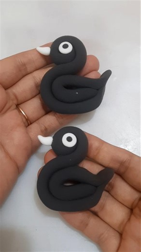 DIY idea 💞 How to make easily duck🦆 with Super clay #trend​ #clay​ #music​ #funny​ #clay​