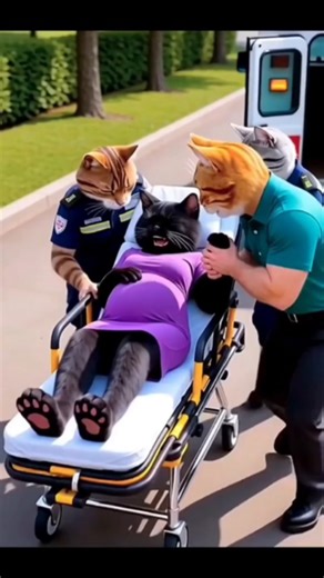 Ai Future Cat 😺 on Instagram: "The post features a heart-stopping wildlife moment where a lion and his cub are resting together on the grass when the lion suddenly nudges the cub away, as if telling it to move. The cub tumbles slightly to the side - and before anyone can process what happened, the lioness steps in. Authored by dm bro, known for capturing emotional and cinematic animal interactions, the clip has already gone viral - earning 214,000 views and 6,200 likes in less than 24 hours."