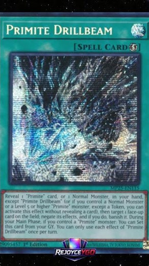 Primite Drillbeam - Rising Up! UK Market Watch. #yugioh