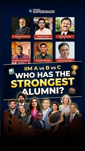 IIM Ahmedabad vs IIM Bangalore vs IIM Calcutta | Which IIM Has the Strongest Alumni Network?