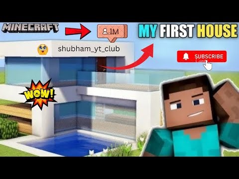 Minecraft: How to Build a Small Modern House Tutorial (Easy) #71 - Interior in Description!