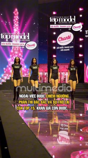 31K views · 51 reactions | Ngoài việc được chiêm ngưỡng phần thi đặc sắc của Top 4 và sự trở lại của Top 15, khán giả còn được… Chanté Vietnam #VNTM2025 #VietnamNextTopModel2025 #chante #nuocgiatxa8trong1 #saibuocthanhlich | Vietnam's Next Top Model TV Show | Facebook