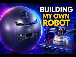 I Started Building My Own Robot | 3D Printing Parts | Day 1