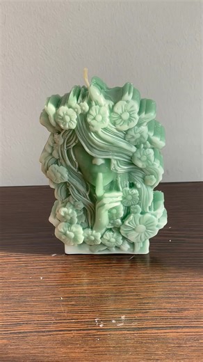 One Hour of Candle Burning in 30 Seconds #candle #diy