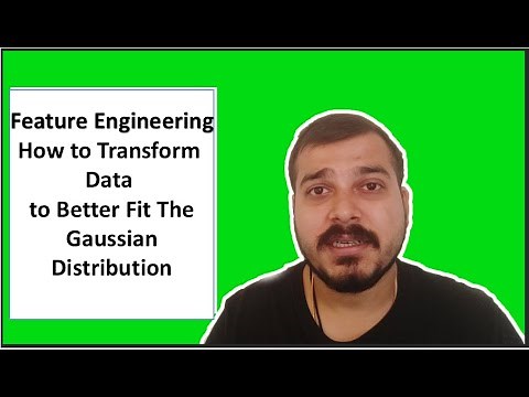 Feature Engineering-How to Transform Data to Better Fit The Gaussian Distribution-Data Science