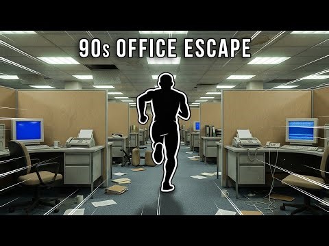 ESCAPE THE HAUNTED OFFICE 🖥️ | Immersive Interactive Run | Full Body