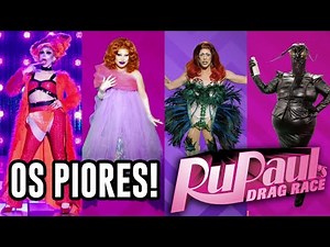 PIORES LOOKS DO RUPAUL'S DRAG RACE - PARTE 2
