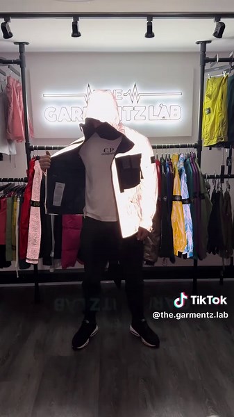 Stone Island Plated Reflective Jacket Overview