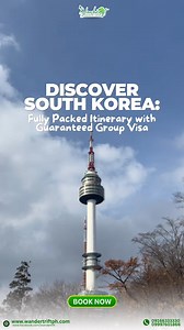 1.6K views · 10K reactions | Grabe guys!朗 You can now Experience South Korea in just a FEW EASY STEPS + Guaranteed Approved Group Visa pa! Each seasons offers a unique vibe and good news? Travel dates are now available! Check out our tour package and discover the charm of South Korea for yourself.  | Wandertrift Travel and Tours | Facebook