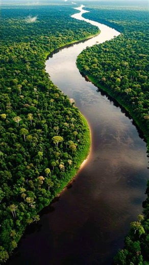 Amazon river. Largest river in the world. #amazonriver #amazonforest #viral