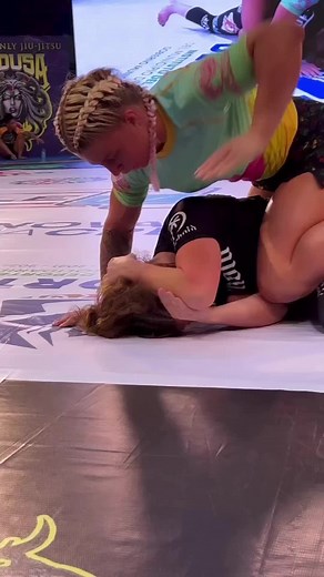 Hannah Goldy: UFC Level Ground and Pound Skills at Medusa Fight Academy