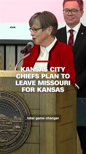 The Kansas City Chiefs plan to leave Arrowhead Stadium in Missouri for a new, domed stadium that will be built across the Kansas-Missouri state line.
