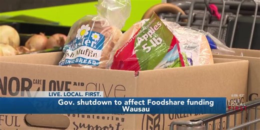 Government shutdown affecting foodshare programs