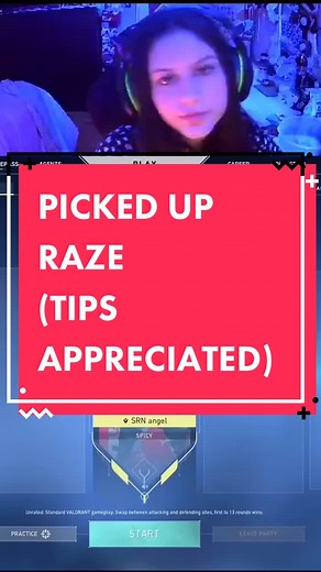 do you like to play raze? | #valorant #valorantclips #valorantvideos #gamergirl #twitchstreamer #fyp