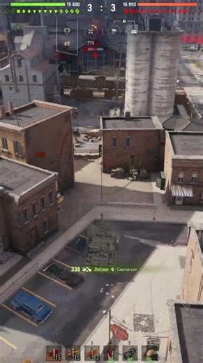 WZ-120-1G FT Shooting through walls and crazy blind shot #wot #worldoftanks #gaming #wz1201gft