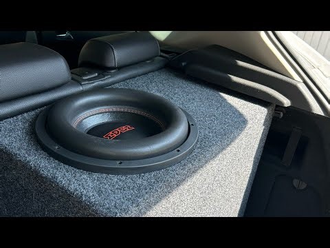 EDGE 12 inch e6 1500rms subwoofer and edge eda1800.1 amplifier