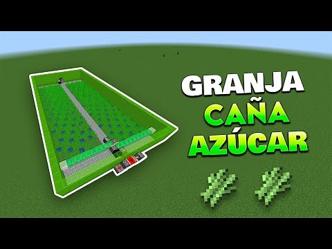 ✅ Granja de CAÑA de AZUCAR (Automática y Eficiente) - Tutorial Minecraft Java 1.19