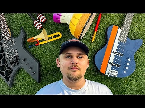I 3D Printed Every Musical Instrument