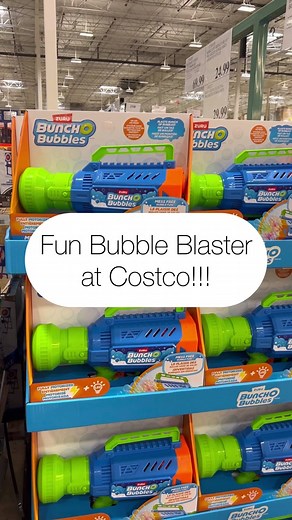 Costco Bubble Blaster with LED Lights for Nighttime Fun
