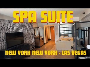 New York New York Las Vegas- Spa Suite Room Tour - #vegas #lasvegas #roomtour