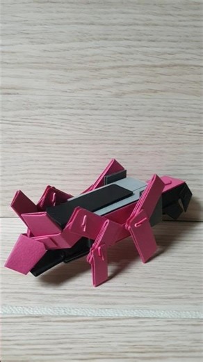 13. Making a Power Ranger Tyrannosaurus Rex paper robot using Mermaid paper