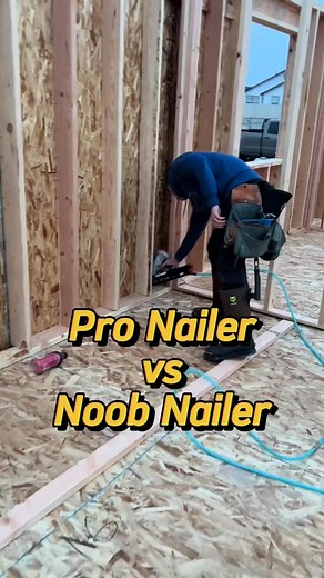 161K views · 355 reactions | Everyone has to start somwhere I guess #framing #framers #framer #DIY #40 | BRC Construction | Facebook